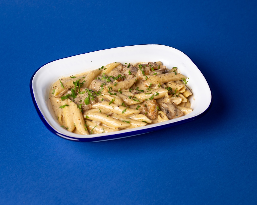 Shrimp Penne Alfredo